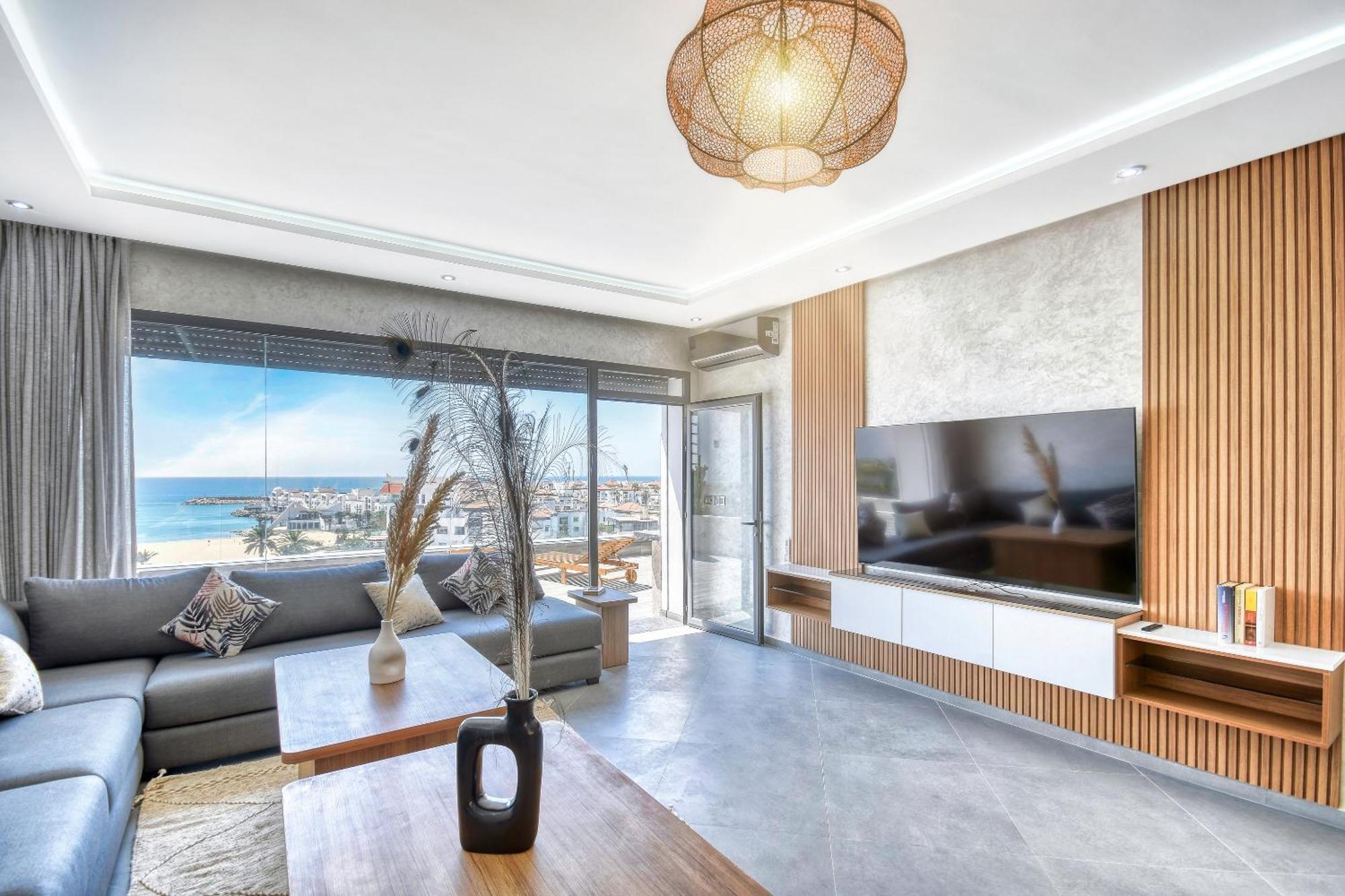 Luxury Seafront Appartement 6-7P アガディール エクステリア 写真
