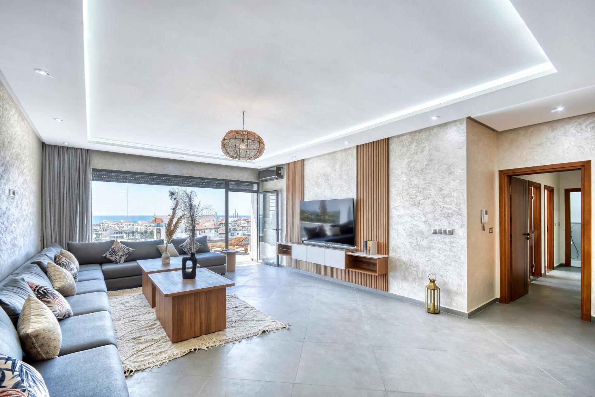 Luxury Seafront Appartement 6-7P アガディール エクステリア 写真